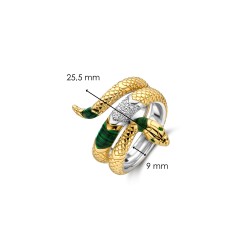 Anel Prata 925 Ti Sento 12203EM/56